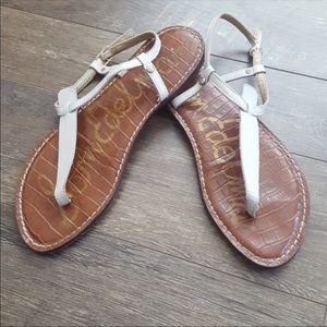 Sam Edelman Gigi sandals size 8 white